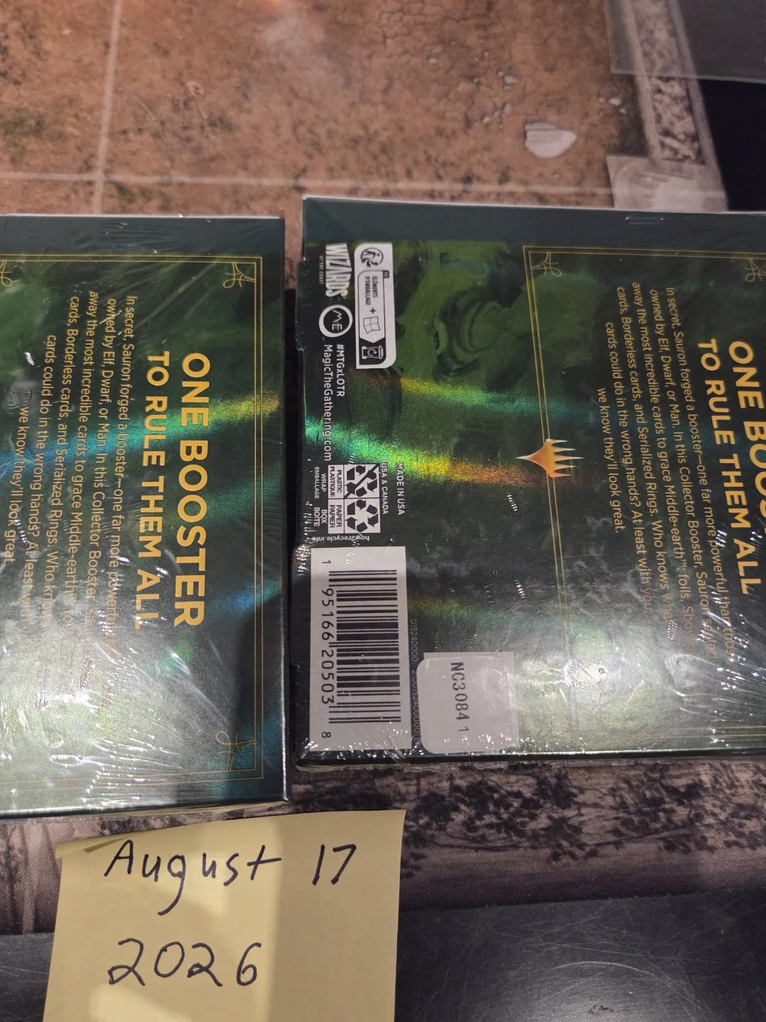 MTG Lord of the Rings Collector Booster Box - photo 2