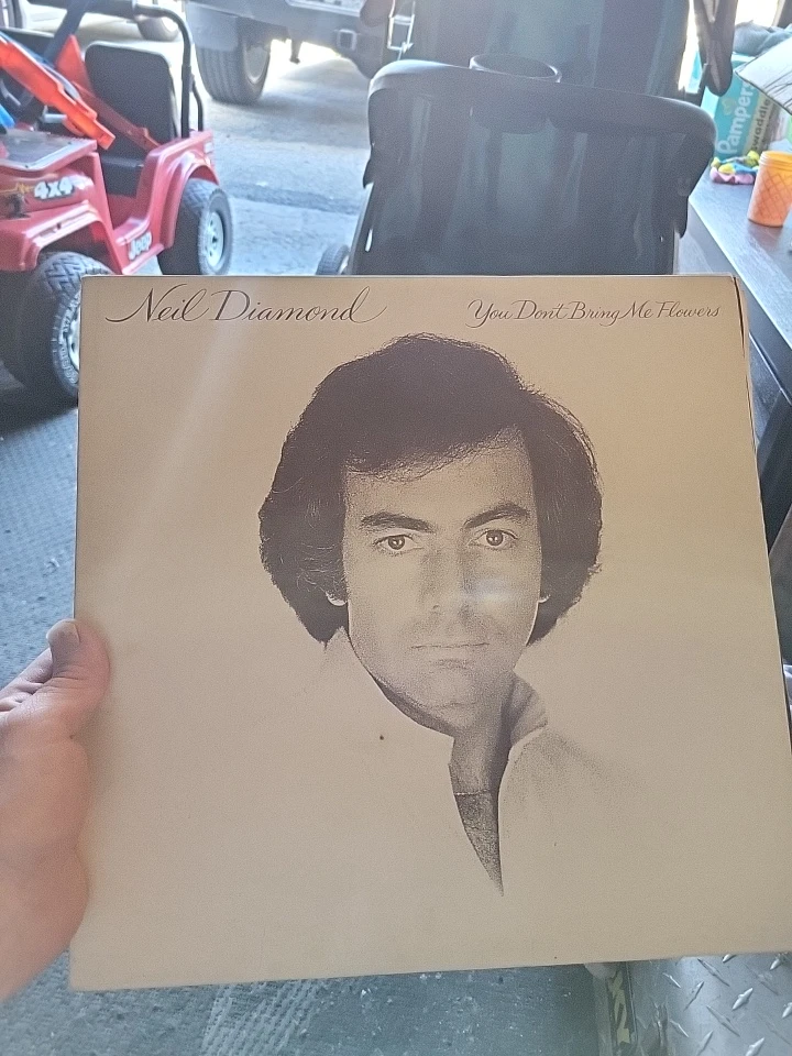 Neil Diamond You Don't Bring Me Flowers Vinyl Record
