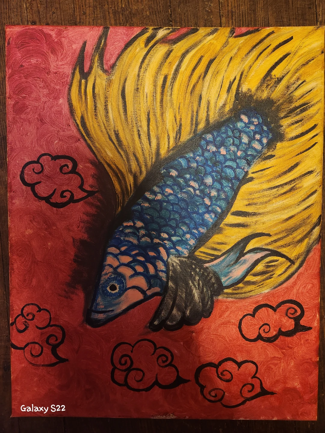 Betta Fish Painting - photo 2