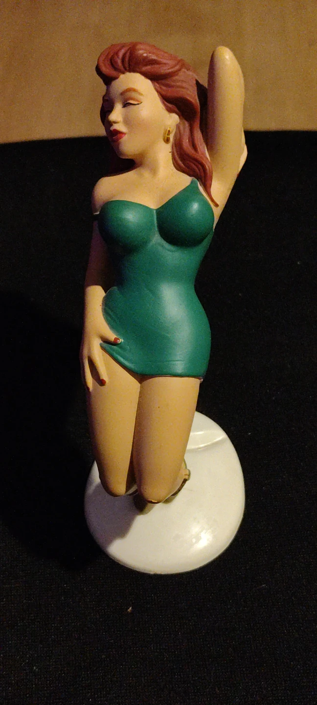 Black Panther Bust & Pin-Up Figurine Lot