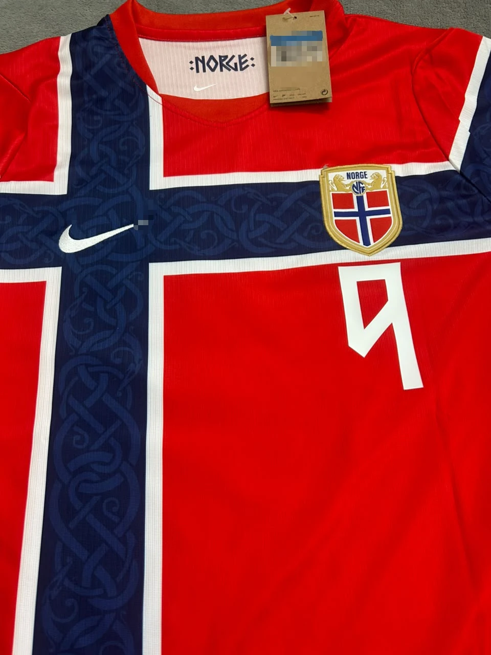 Haaland #9 Norway national team jersey. - photo 2