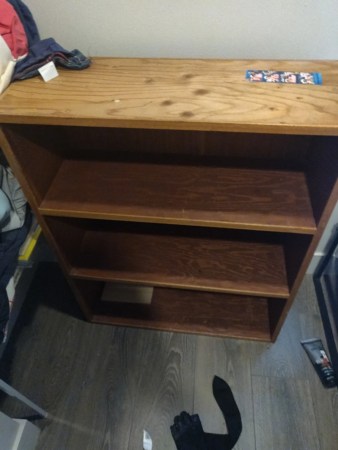 Wooden Bookshelf