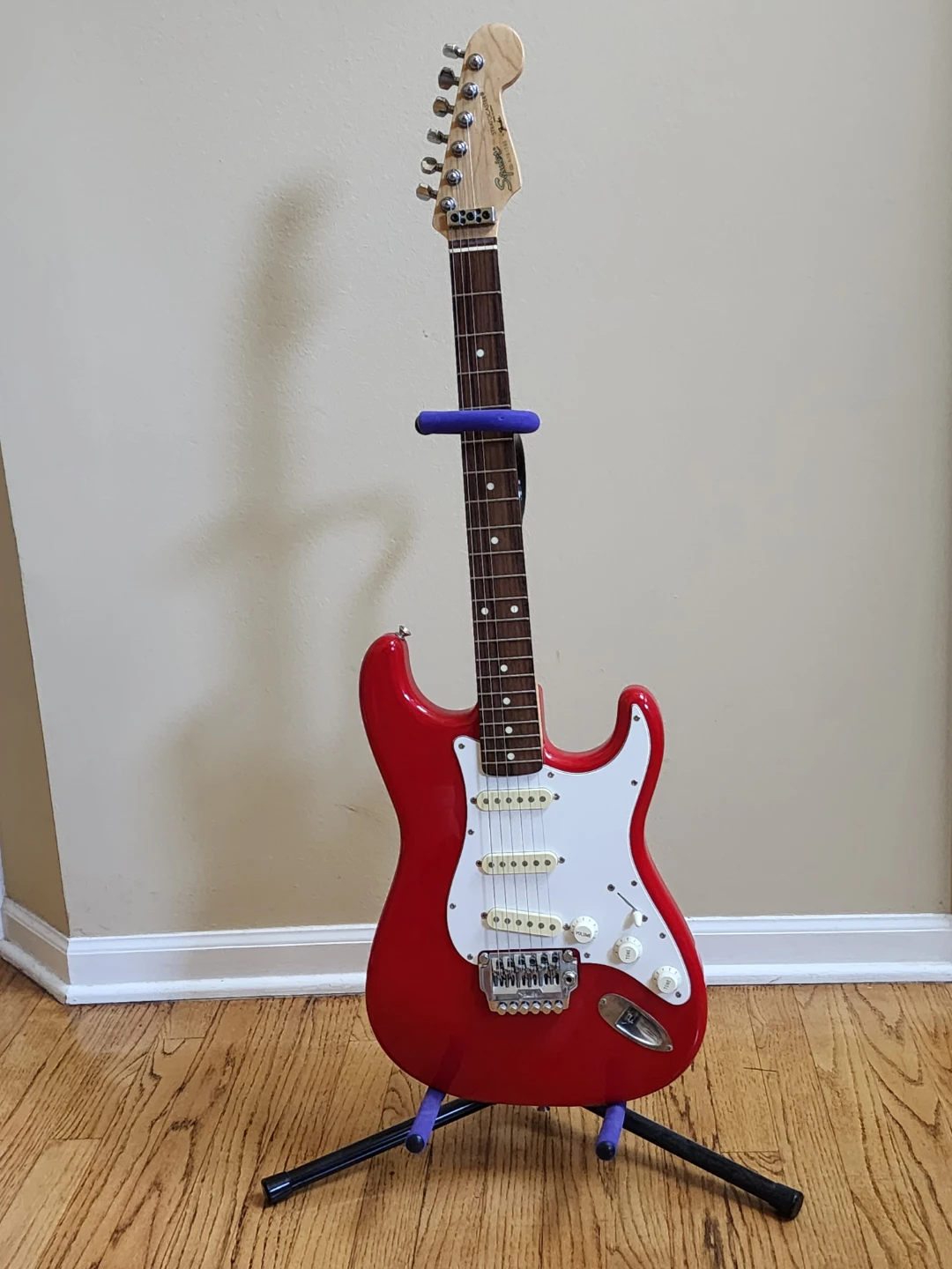 Full Electric Guitar Kit with Fender Stratocaster Squire guitar - photo 2