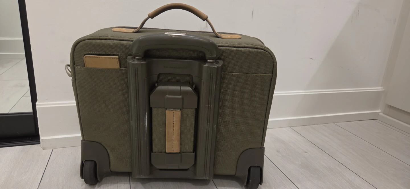 Briggs & Riley Olive Green Carry-On Luggage - photo 3