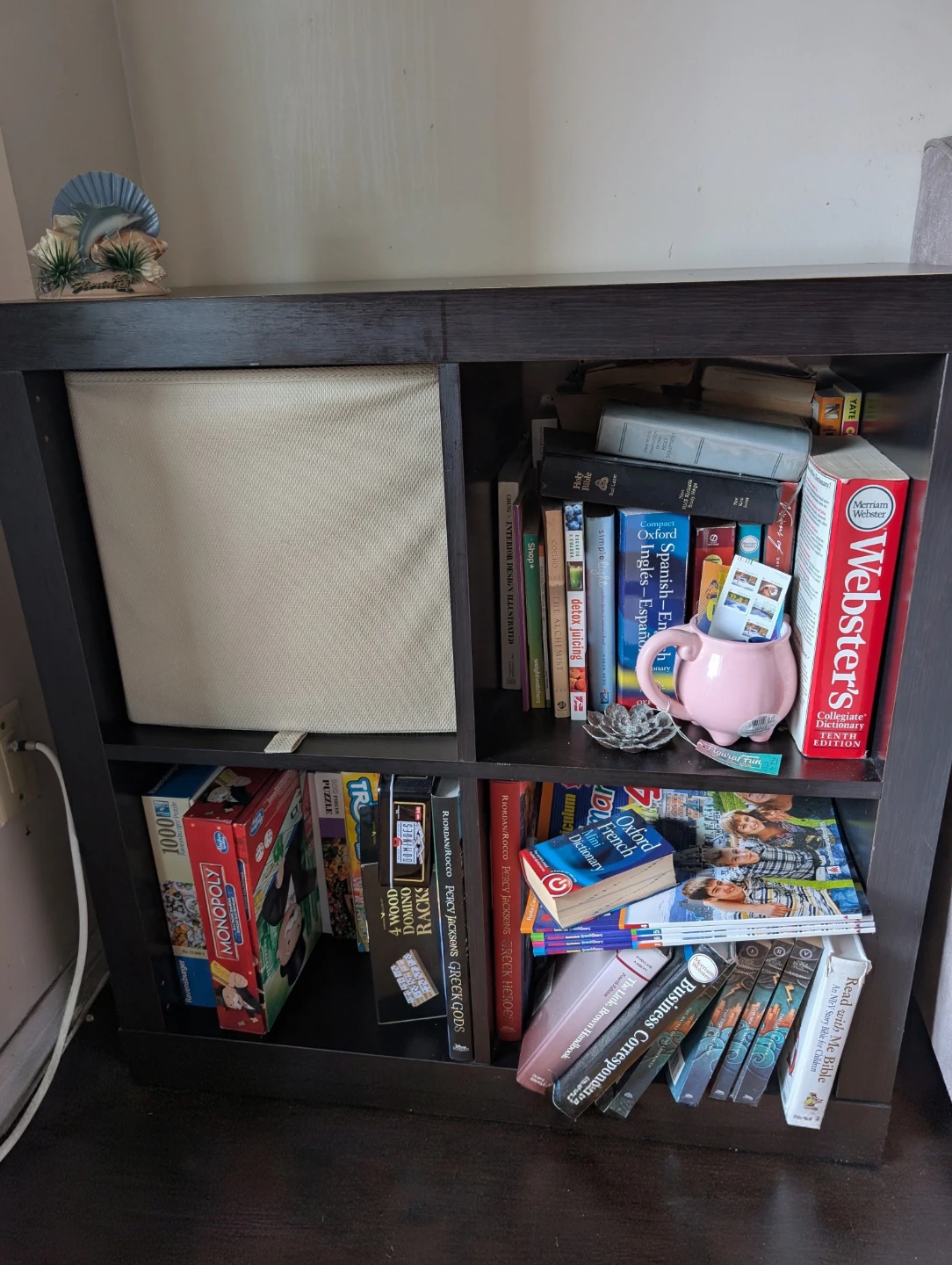 4 shelf Kallax IKEA– Black-Brown / Espresso - photo 2