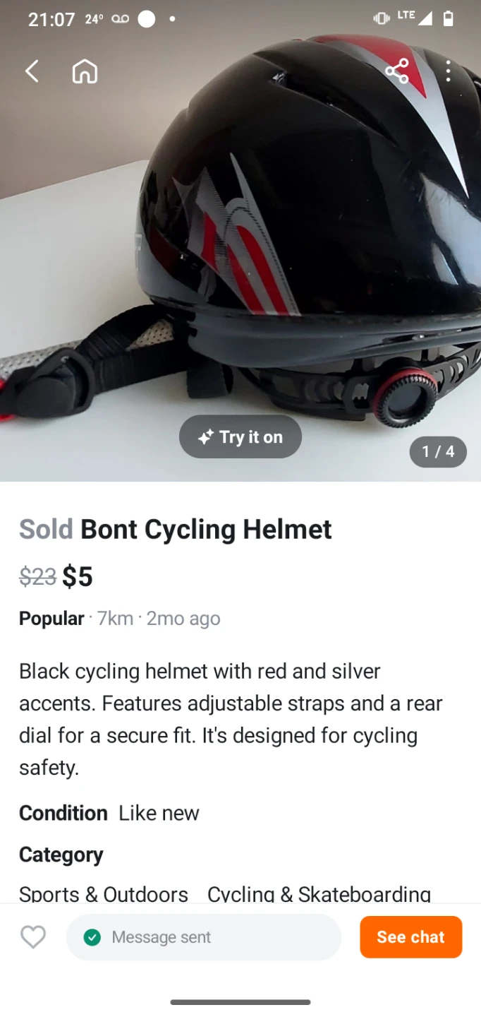Bike Helmet - photo 4