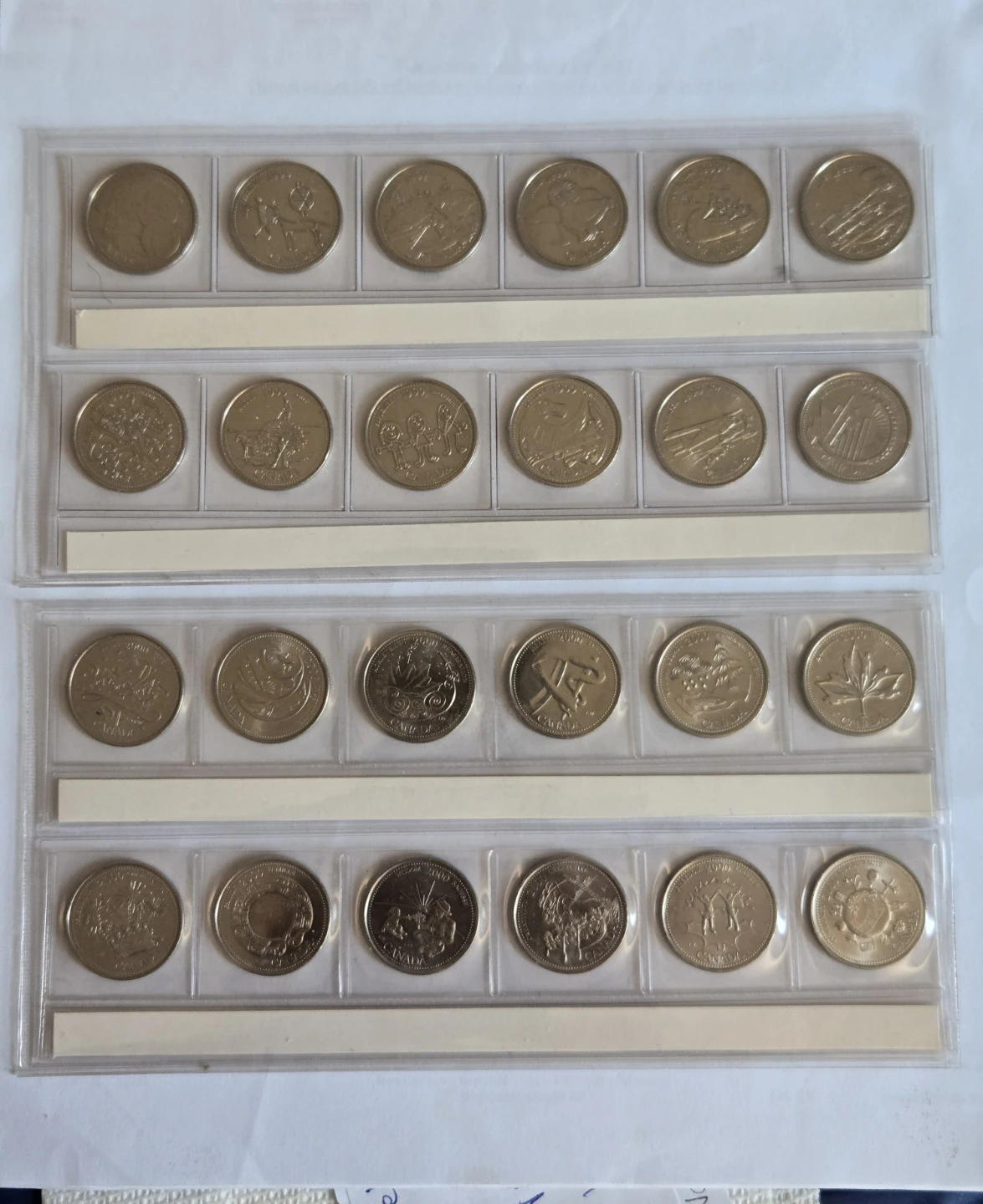 1999 and 2000 millenium quarter set - photo 2