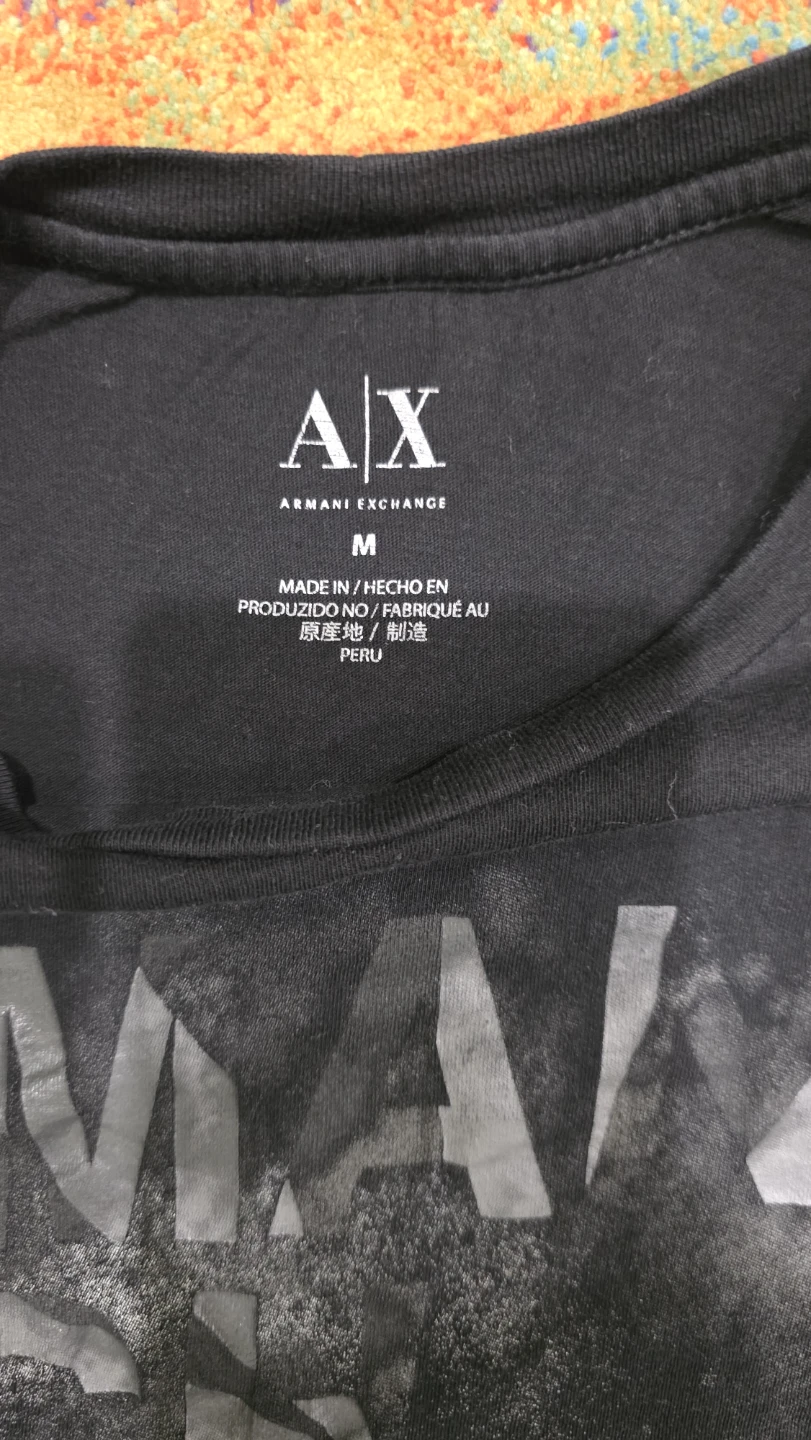 2 Black Emporio Armani  T-Shirt's Size M - photo 3