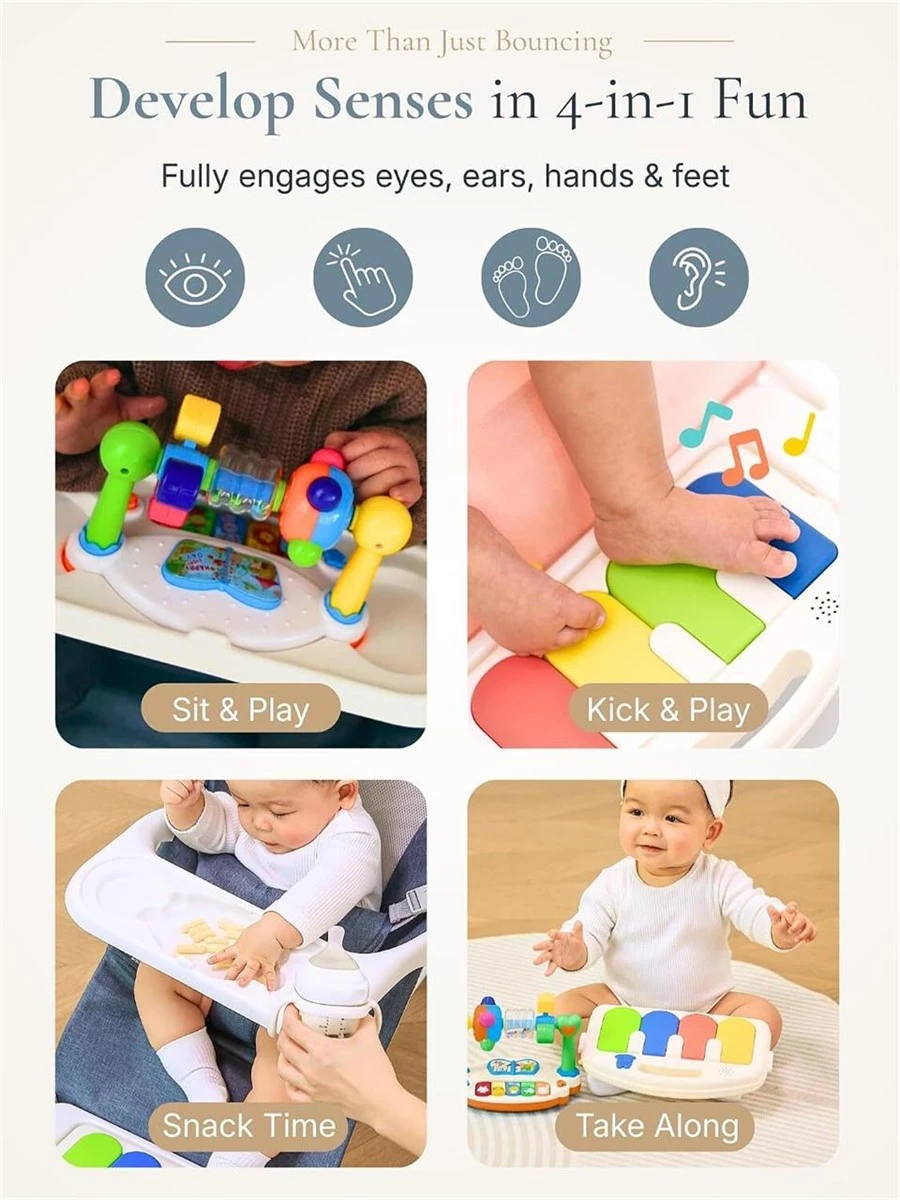 Baby Bouncer Chair with Activity Center - photo 2