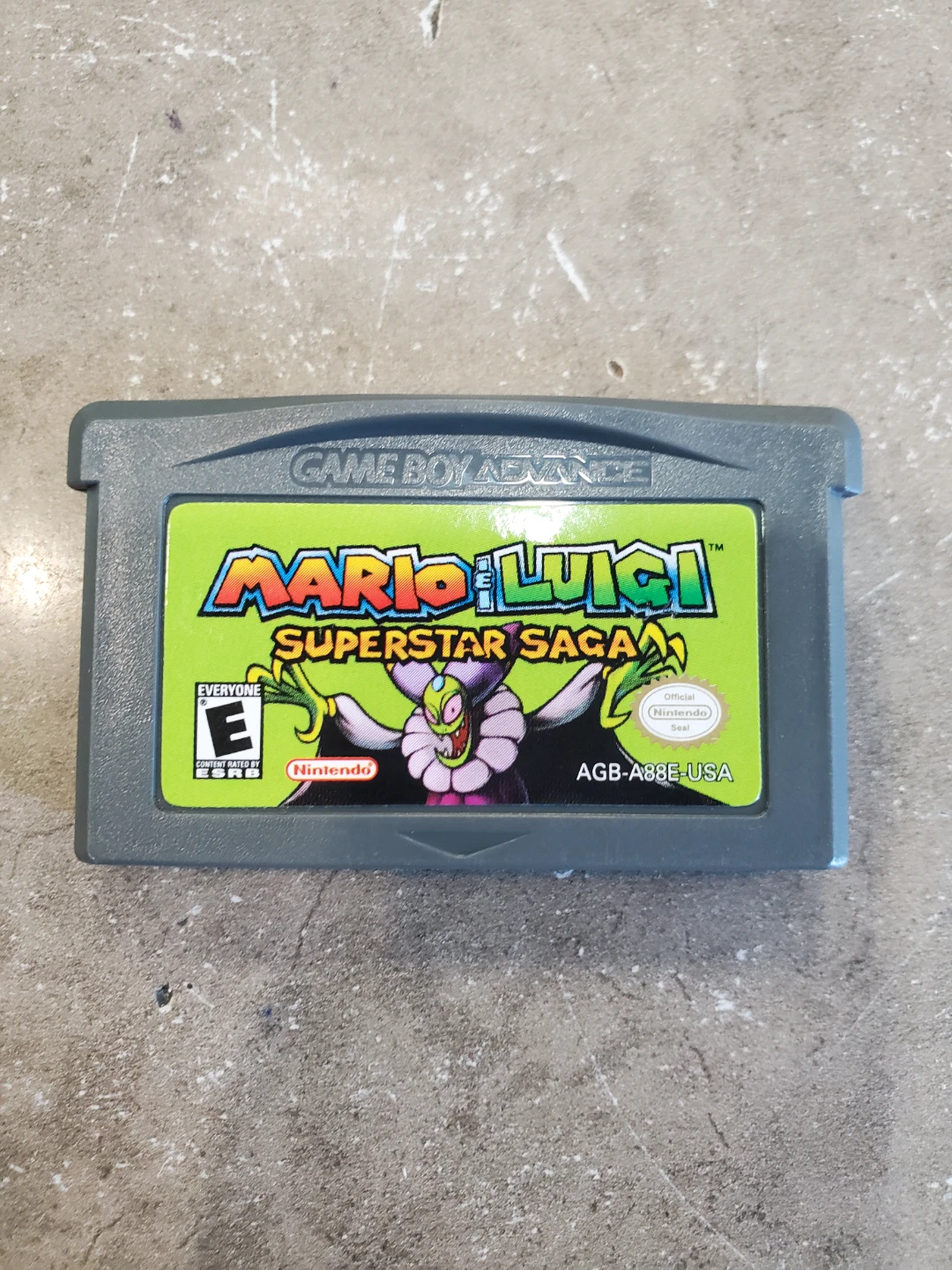 Mario & Luigi: Superstar Saga Game Boy Advance Game