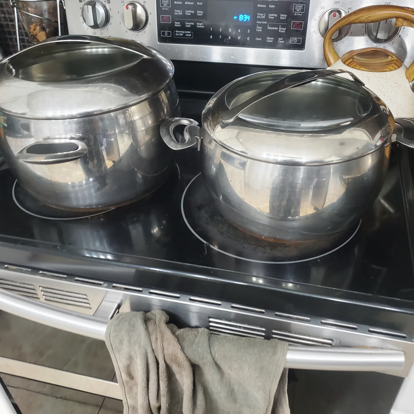 Large size  Stainless Steel Stock Pots and Steamer - photo 2