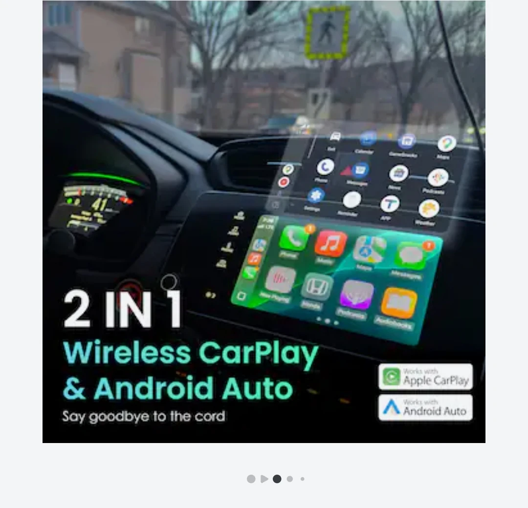 Rexing CPW-52 Wireless CarPlay & Android Auto Adapter - photo 2
