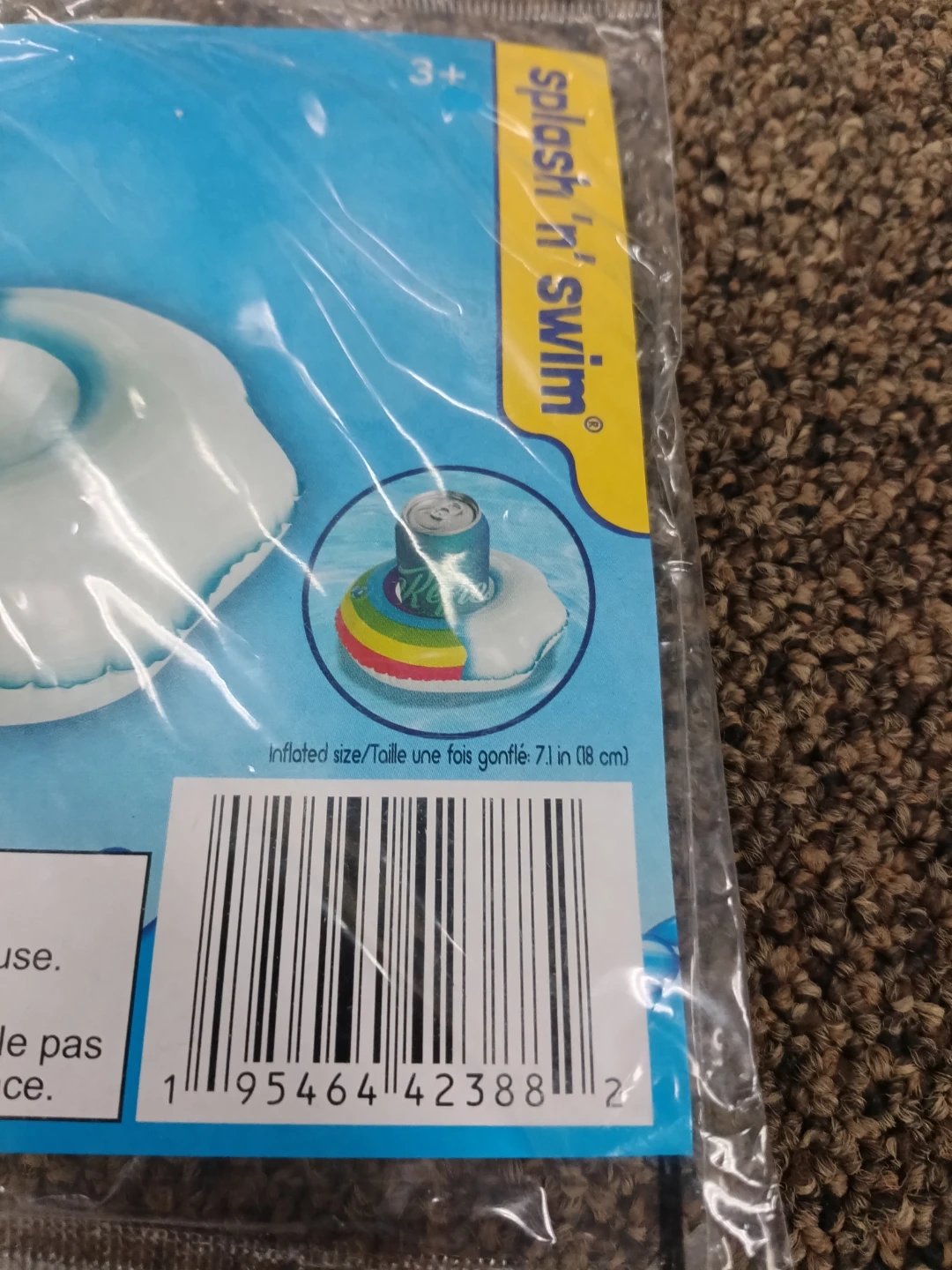 Splash ’n’ Swim Inflatable Cup Holder - photo 2