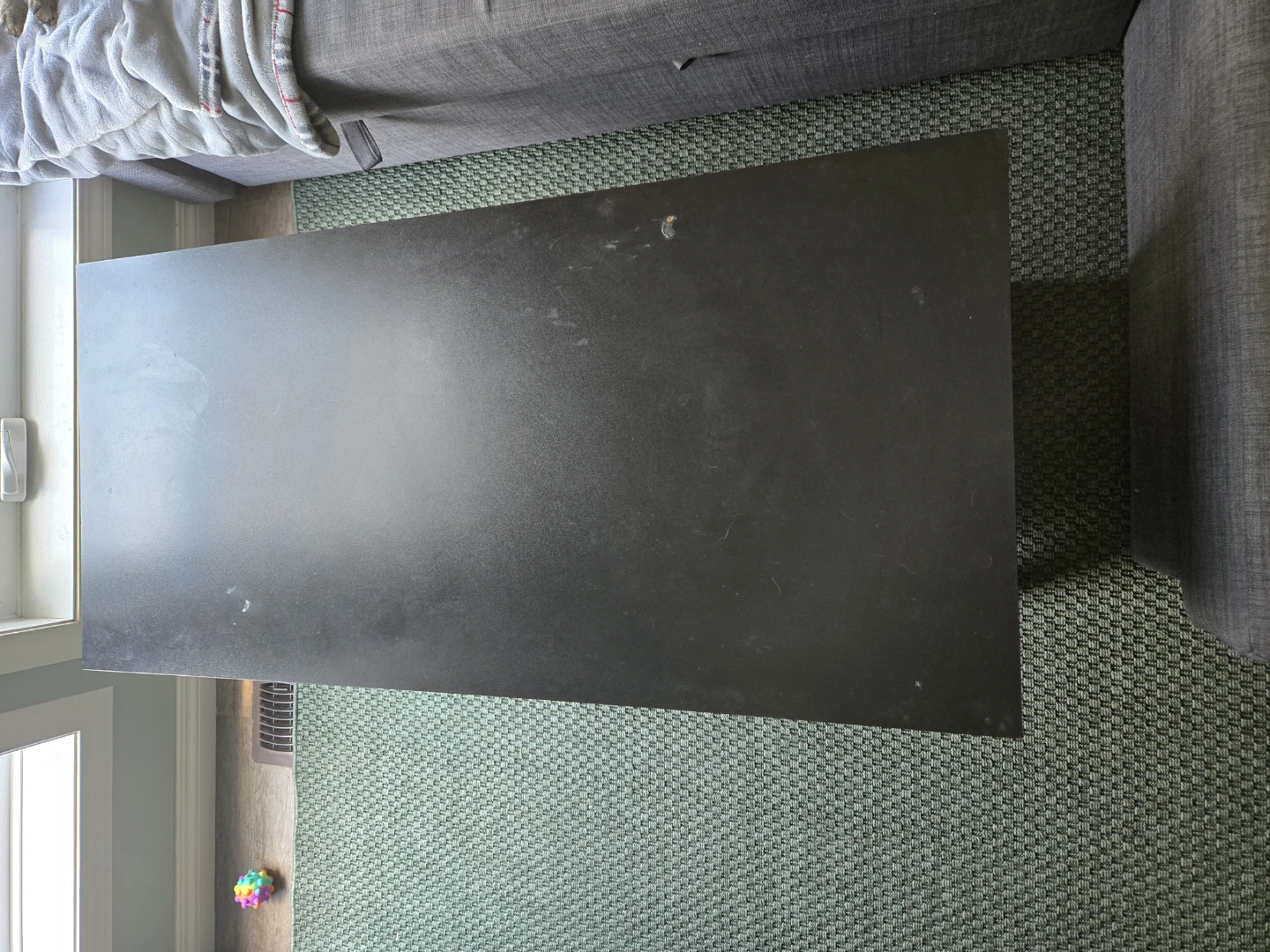 Black Lifting Lid Coffee Table with Storage Drawers - photo 3