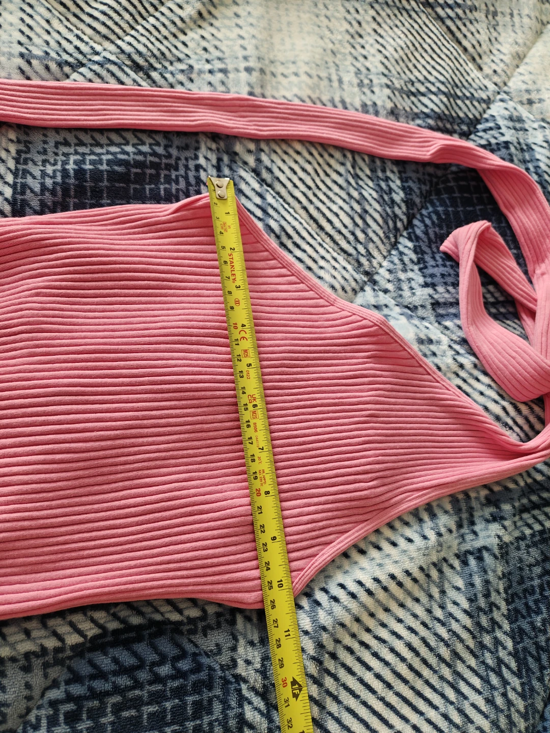 Pink Zara One-Shoulder Ribbed Top - photo 5
