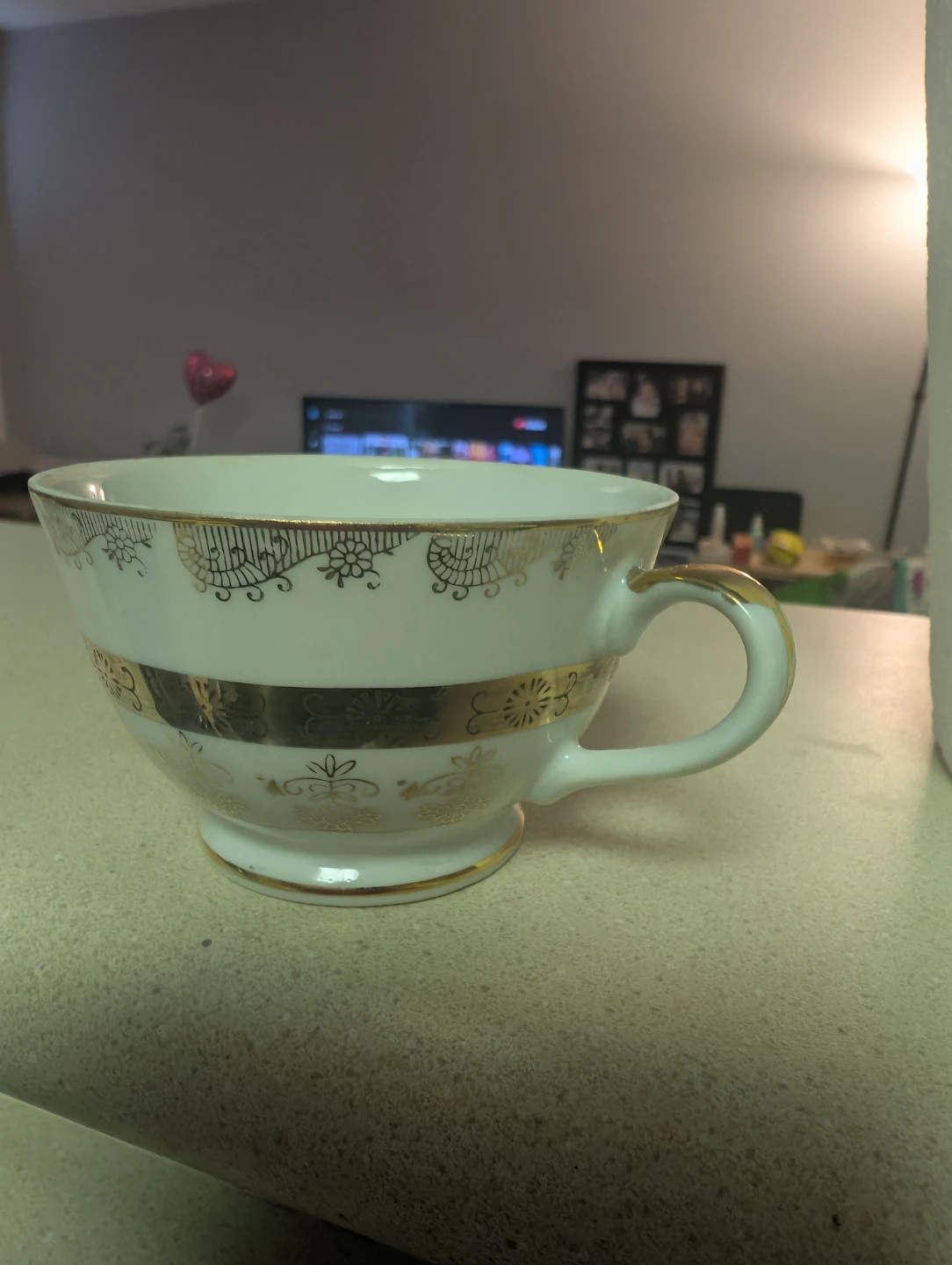 Venus China Tea Cup and Saucer Set - photo 2