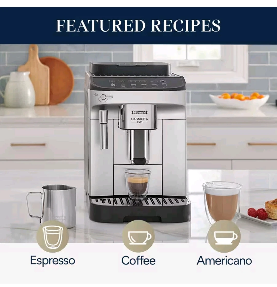 De'Longhi Magnifica Evo Espresso Machine - Silver - photo 4
