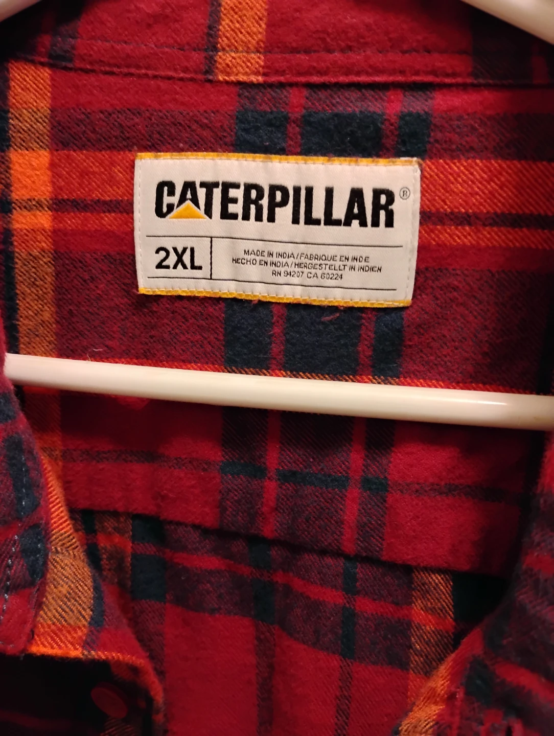Caterpillar Flannel Shirt - 2XL - photo 2