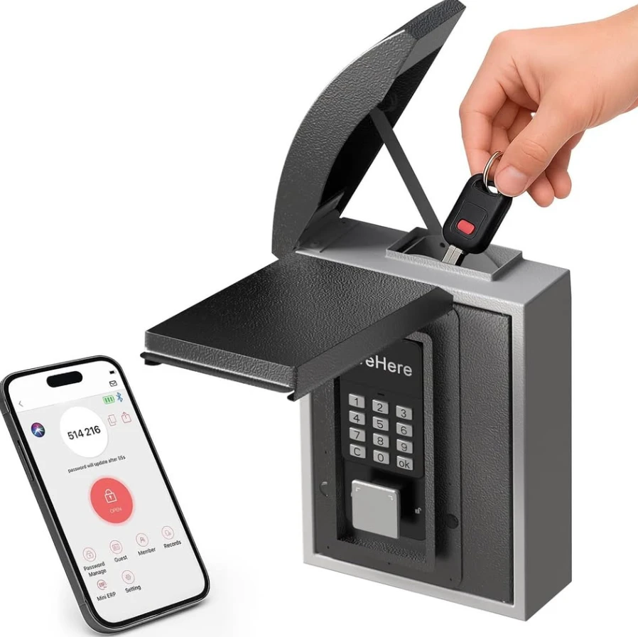 Smart Digital Lockbox Key Drop for Realtors Apartment Stores