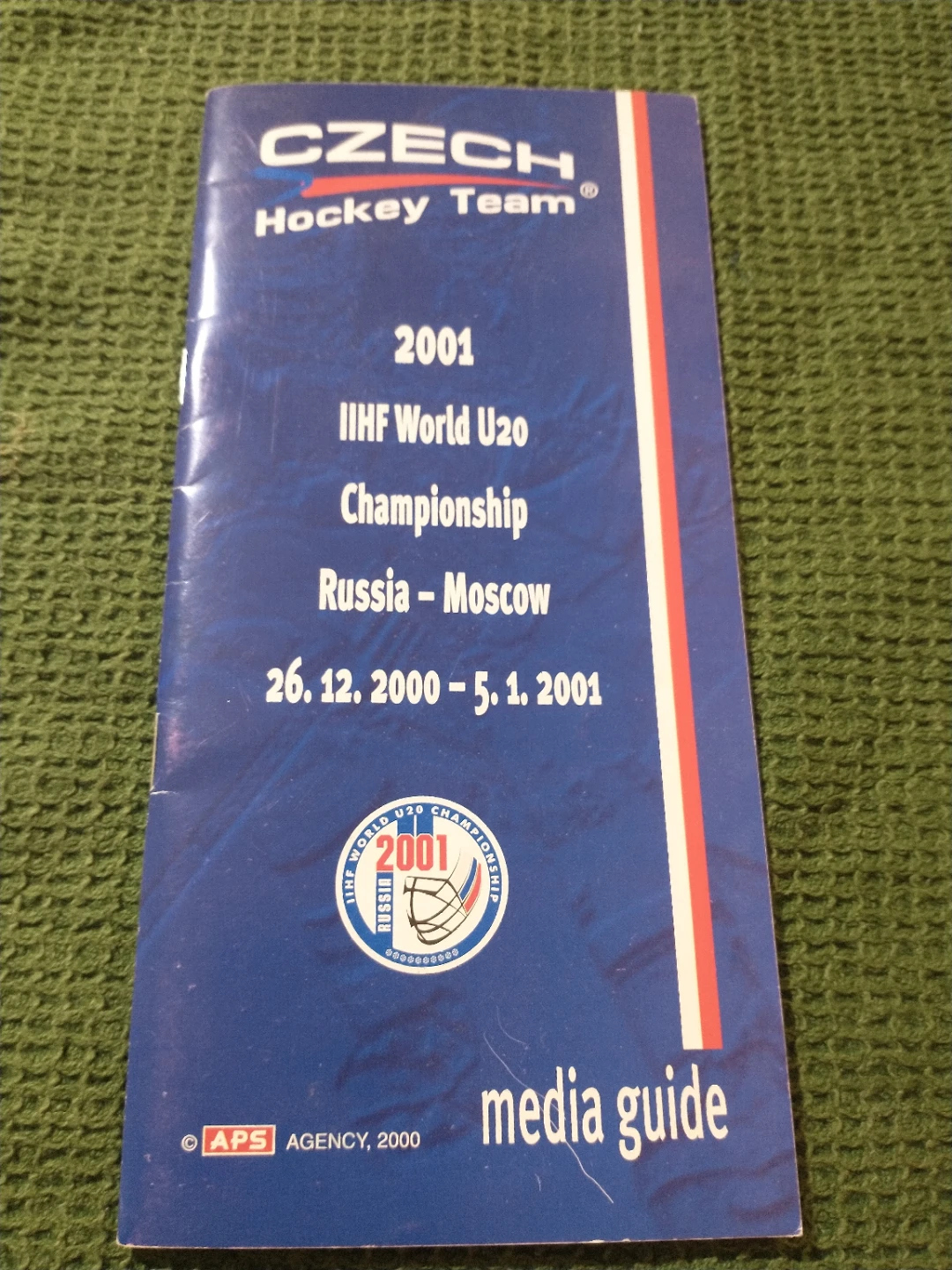 2001 IIHF World U20 Championship Media Guide - Czech Hockey Team