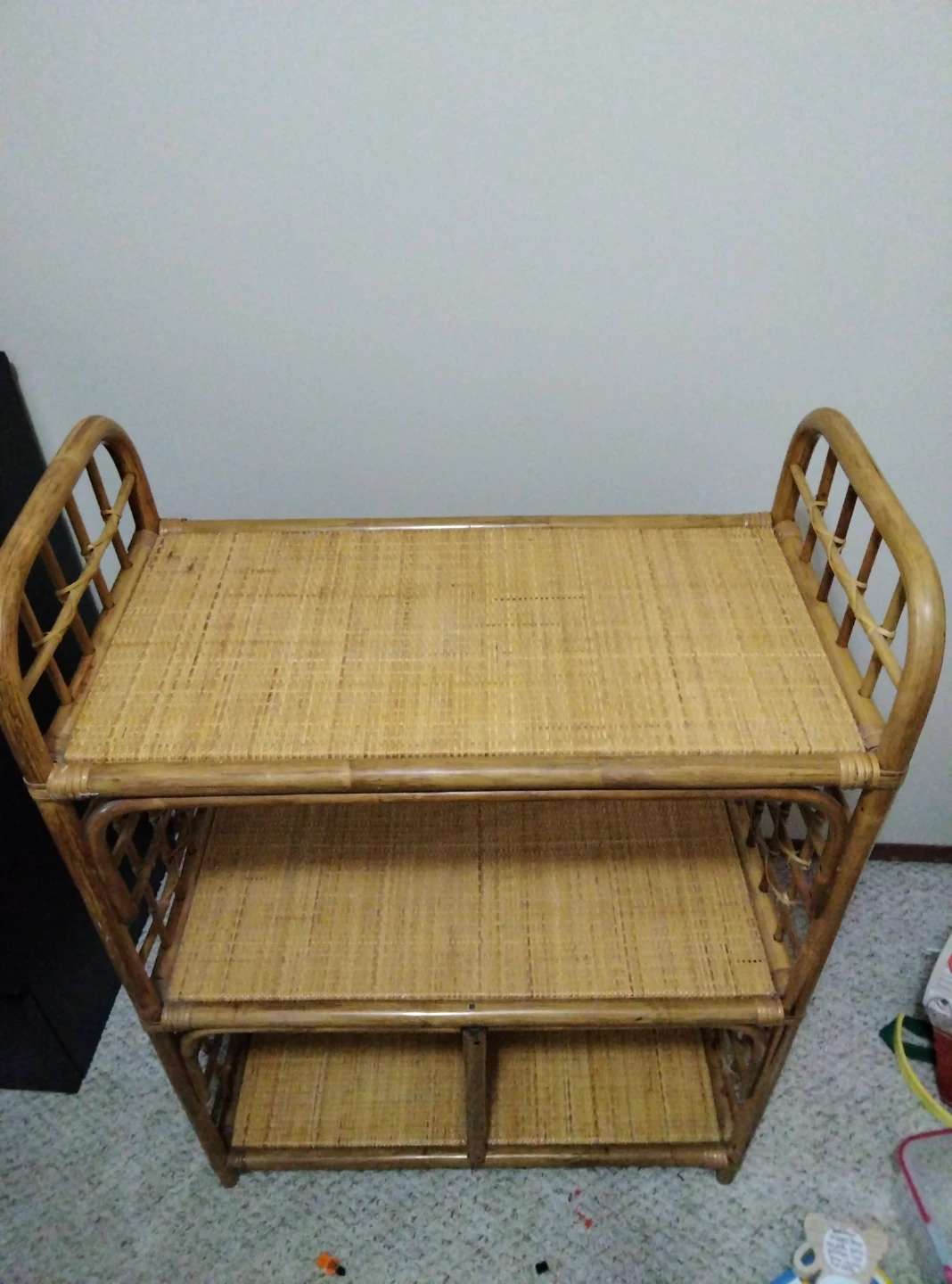 Rattan Shelf Unit - photo 4