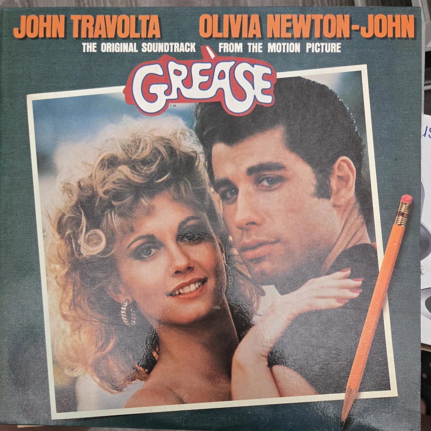 Grease Original Soundtrack Vinyl Record