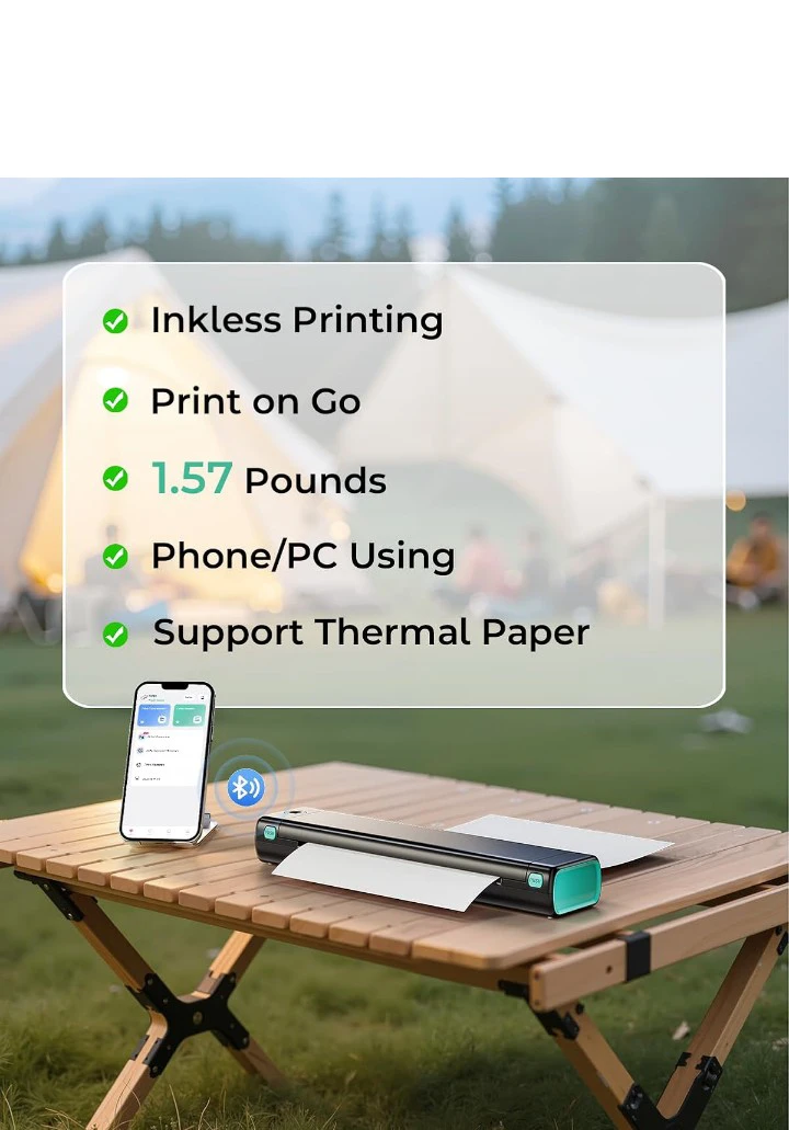 Phomemo M832 Portable Thermal Printer