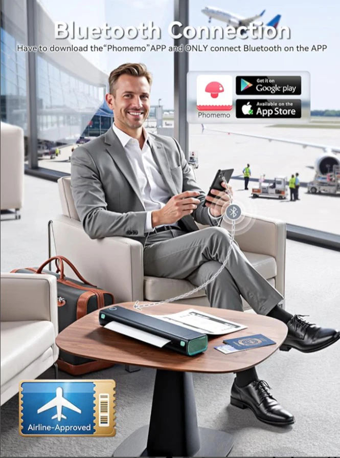 Phomemo M832 Portable Thermal Printer - photo 2