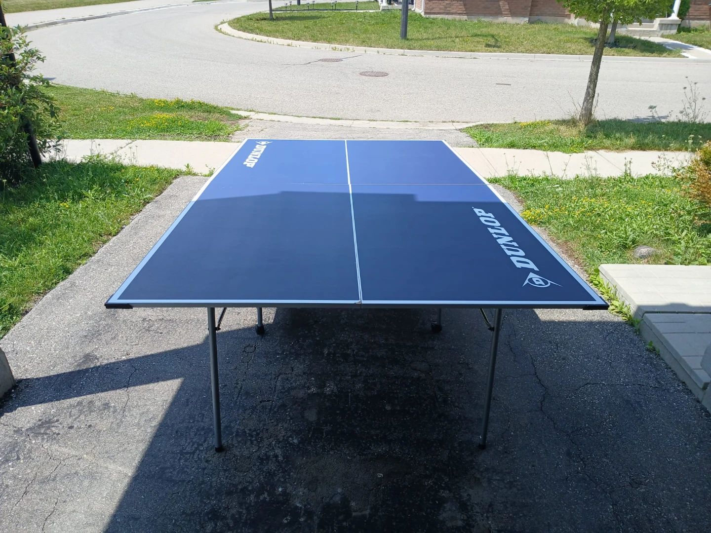 Dunlop Blue Table Tennis Table