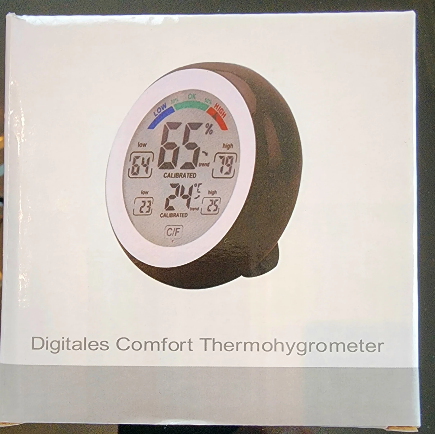 Digital Comfort Thermohygrometer