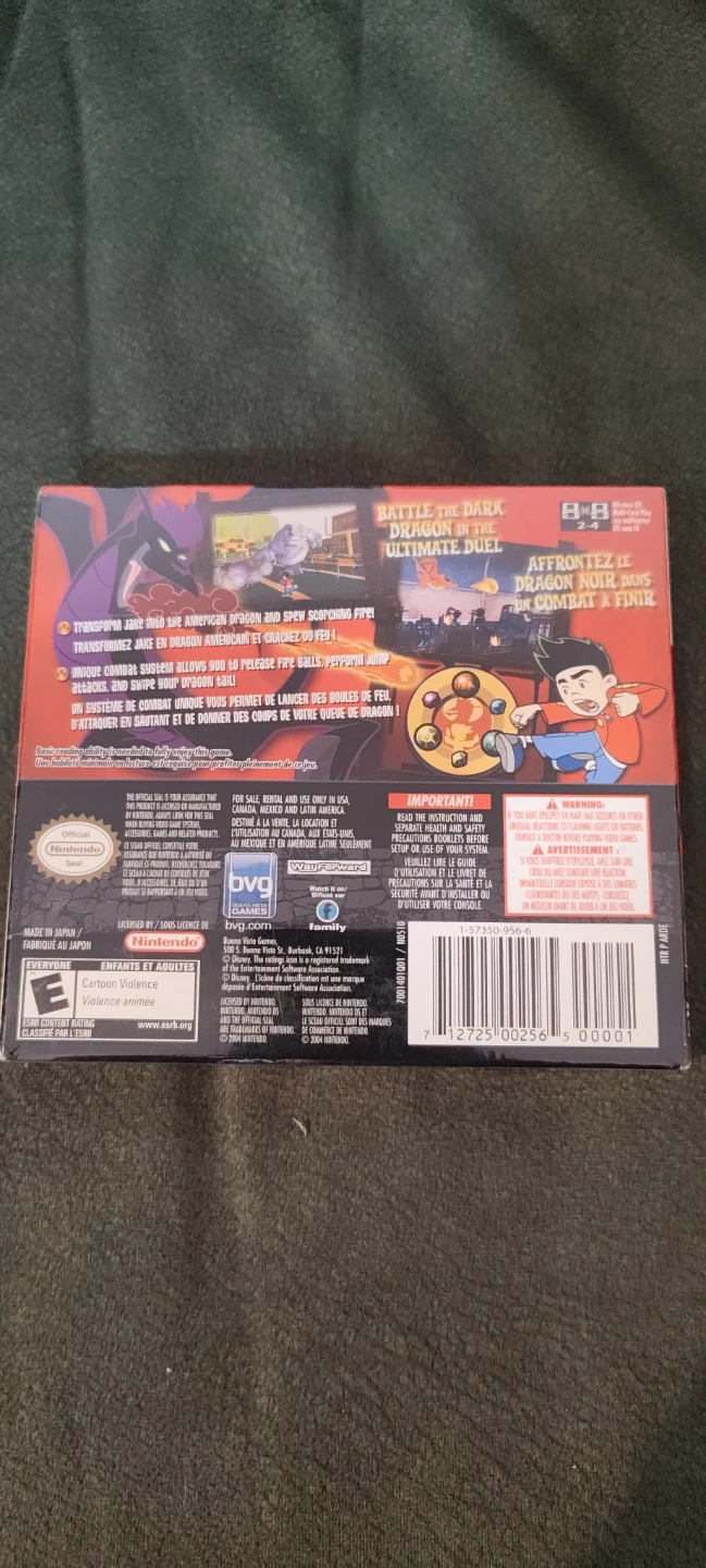 American Dragon Jake Long Attack of the Dark Dragon Nintendo DS - photo 2