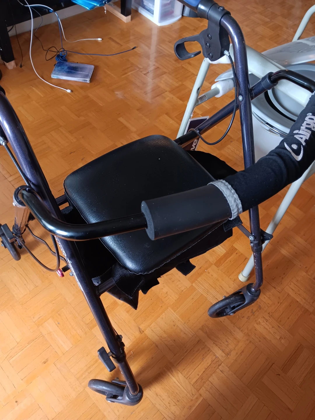 Drive Medical Folding Walker with Seat and Bag - photo 3