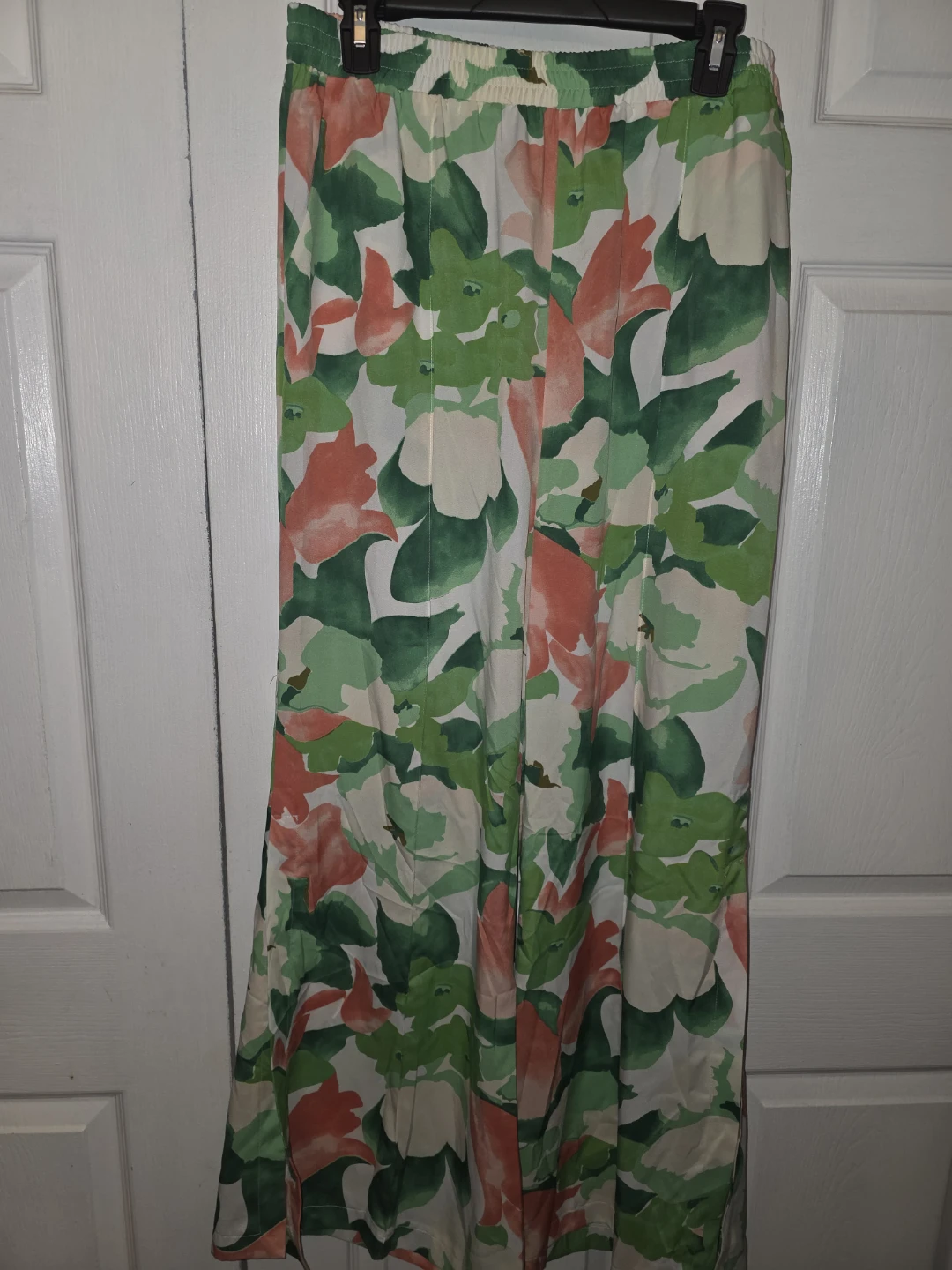 Floral Print wide leg pants