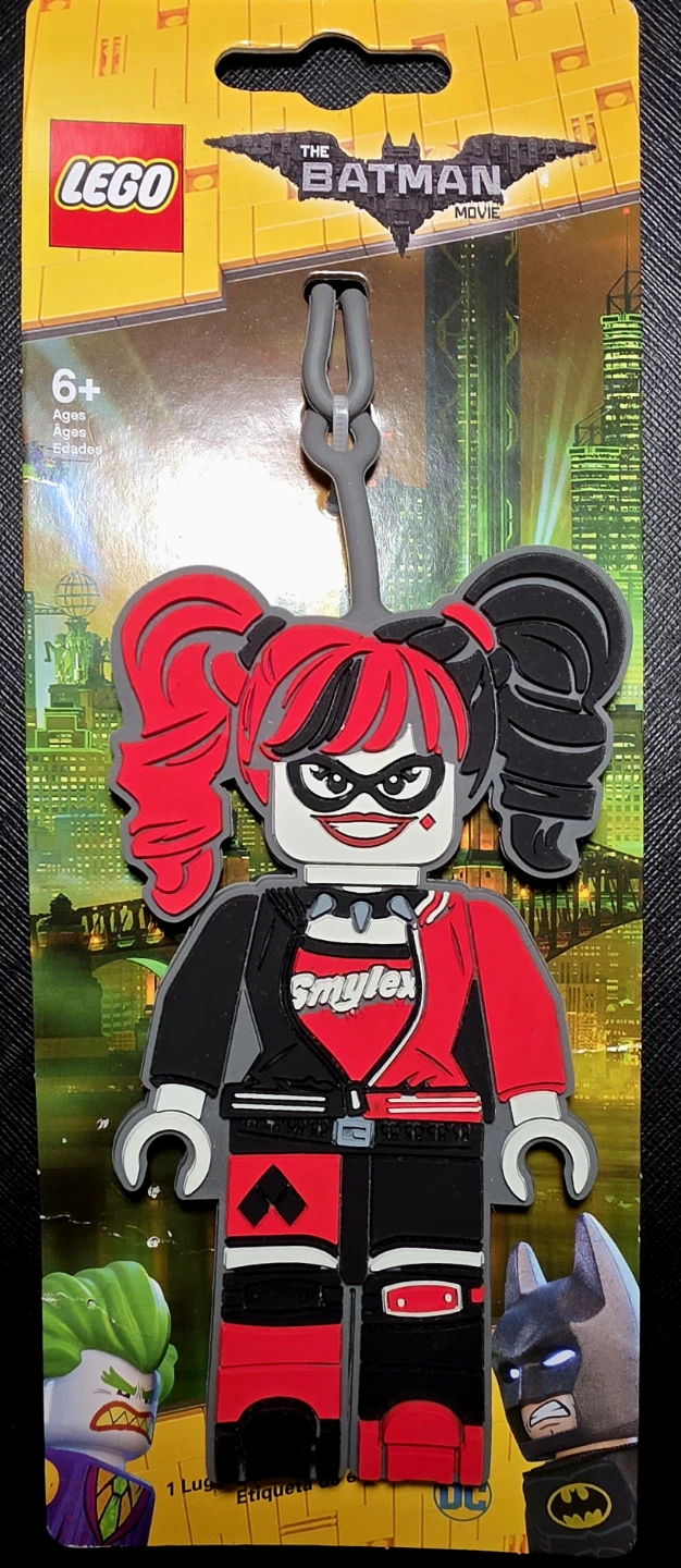 LEGO The Batman Movie Harley Quinn Luggage Tag
