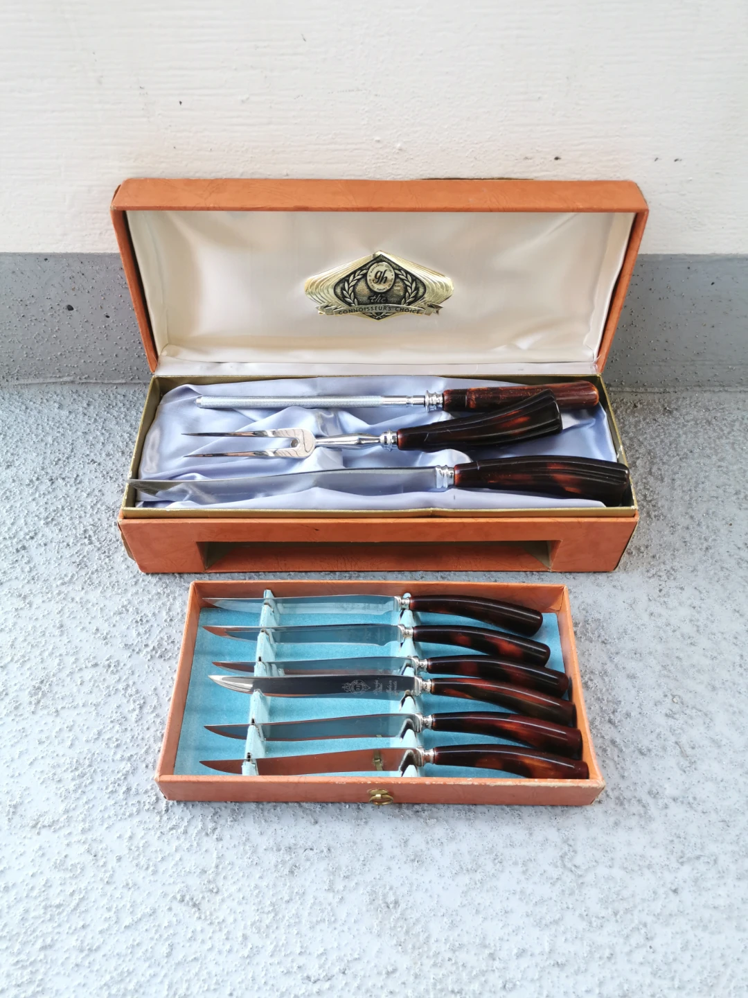 Vintage Glo-Hill  9-Piece Cutlery Set