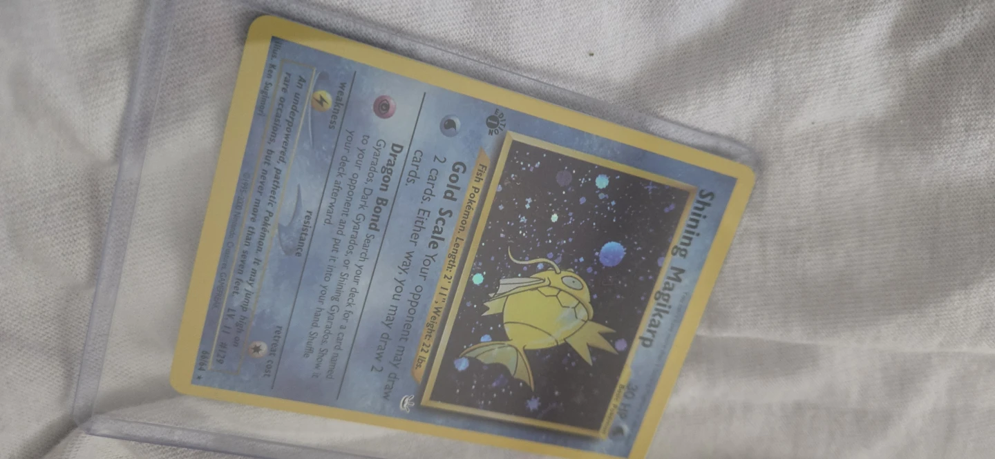Shining Magikarp Pokemon Card