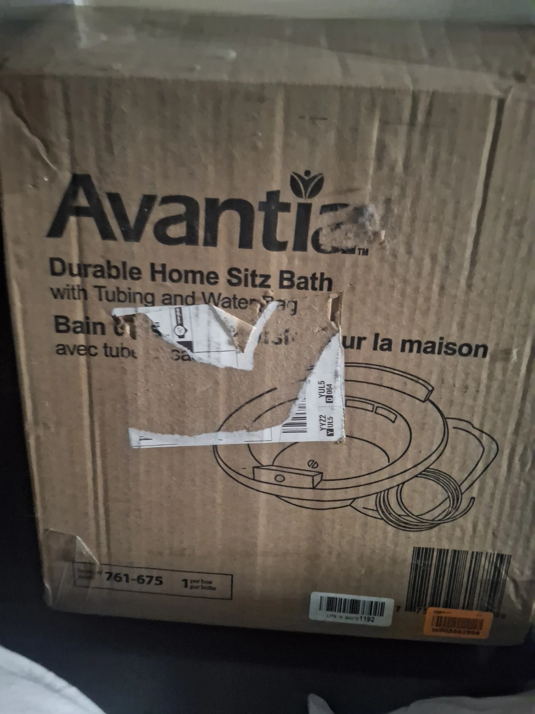 Avantia Durable Home Sitz Bath with Tubing and Water Bag - photo 5