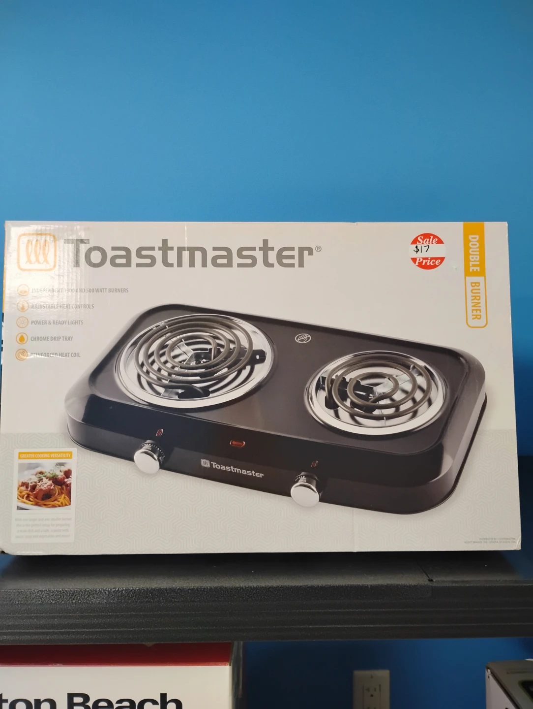 Toastmaster Double Burner