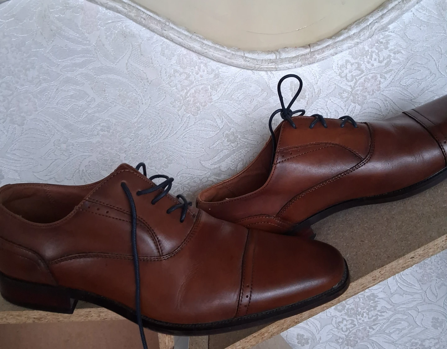 Florsheim Men's Brown Leather Oxford Shoes