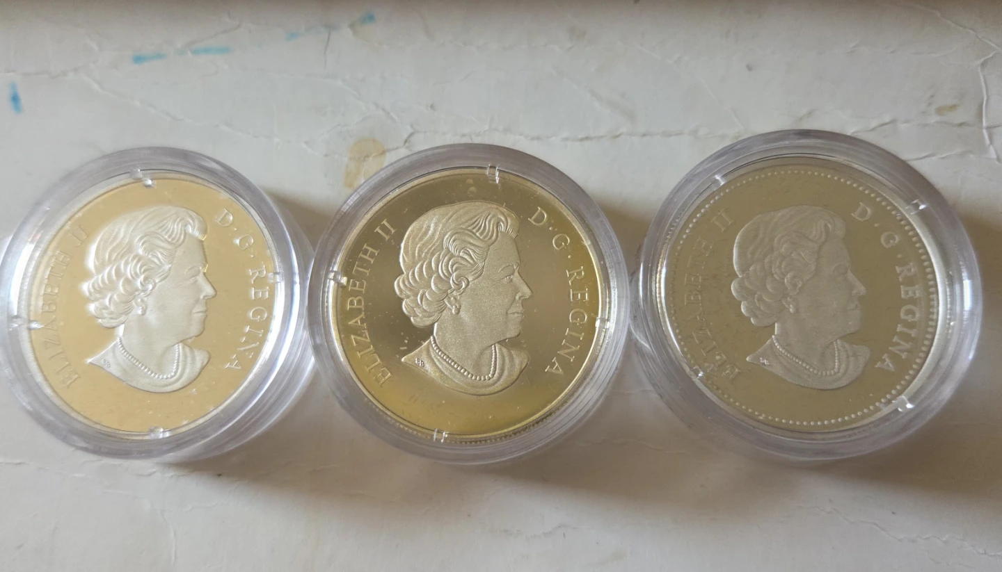 Royal Canadian Mint 2014 & 2017 $20 Fine Silver Coins - photo 4
