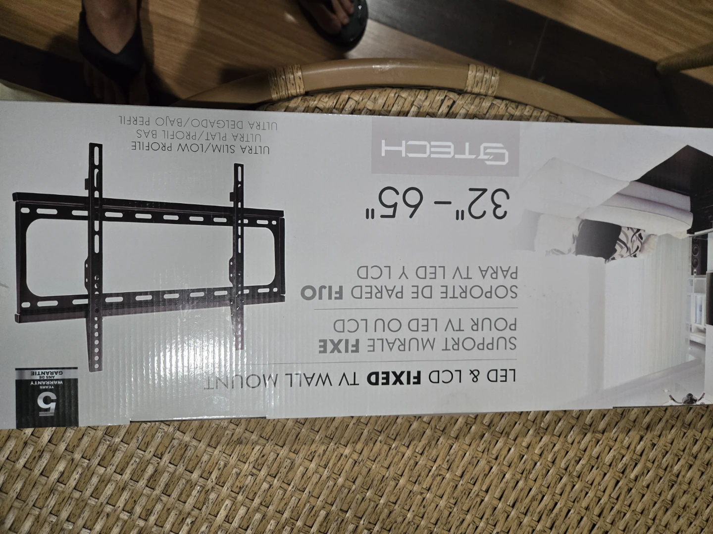 GTECH LED & LCD Fixed TV Wall Mount 32"-65" - photo 3
