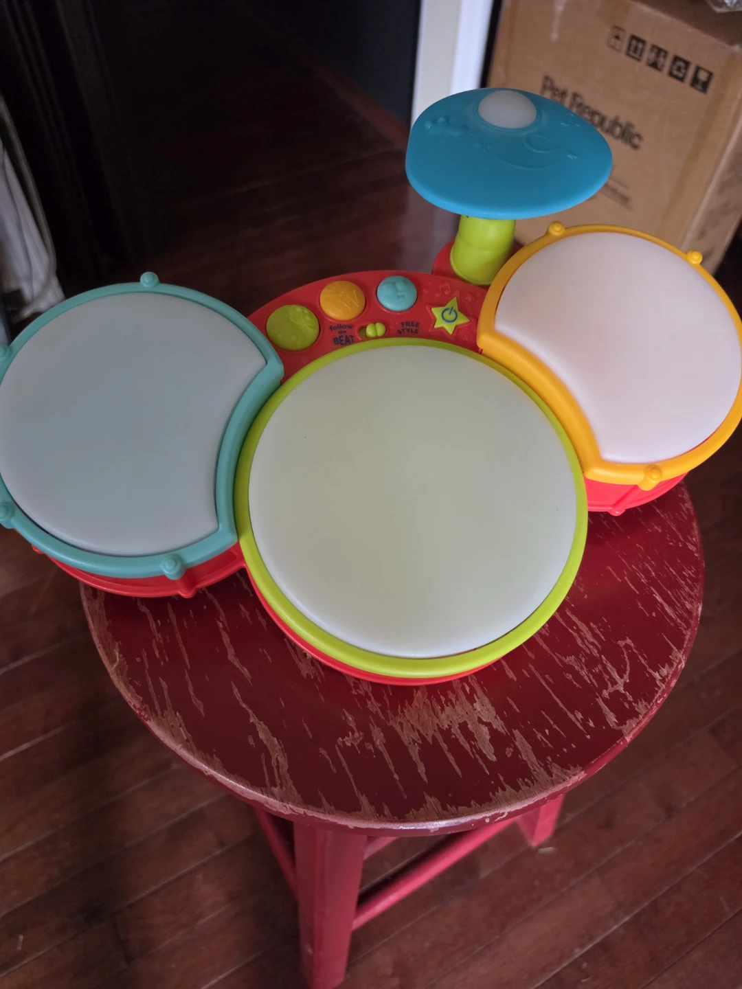 Drum set toy