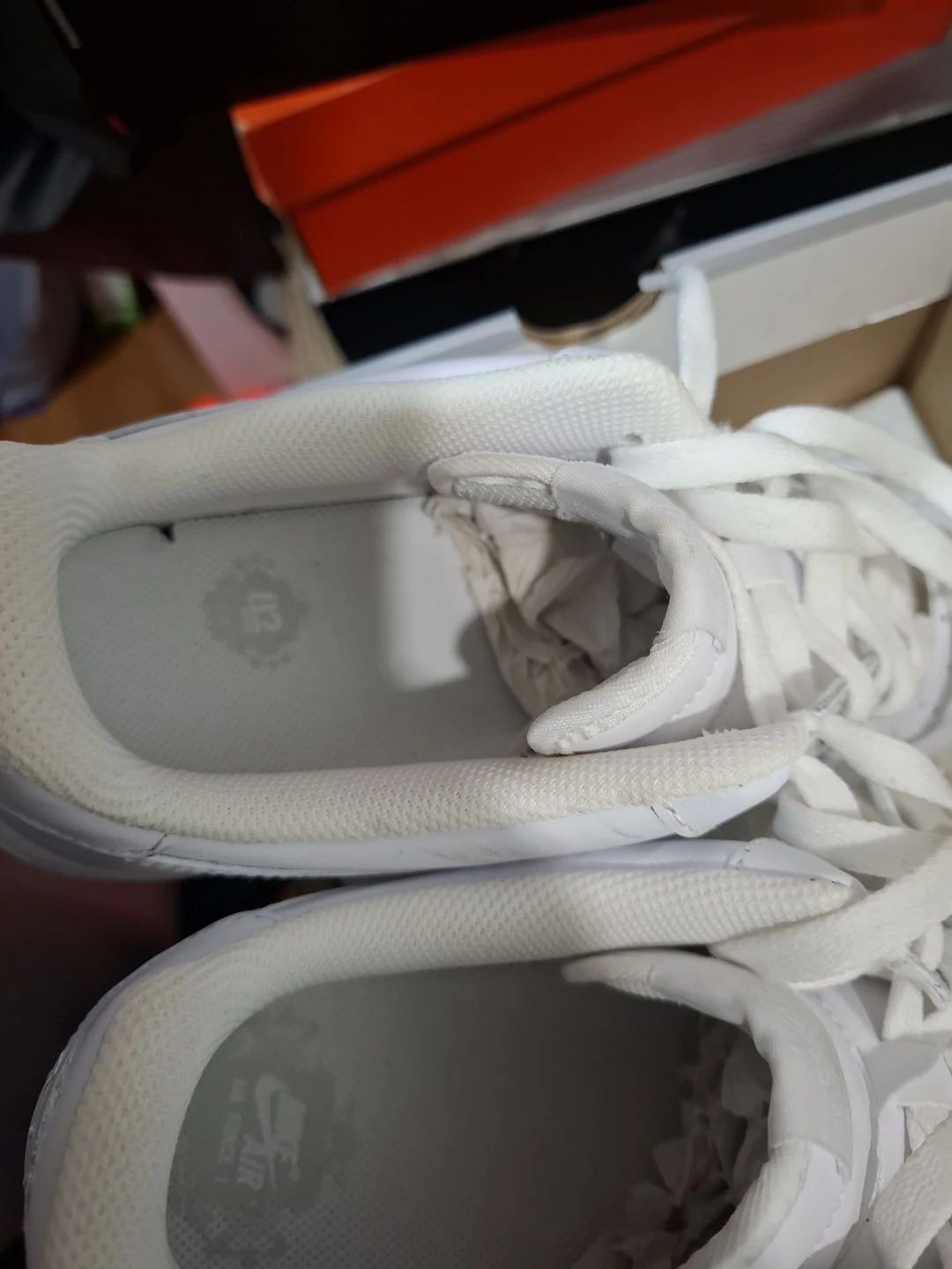 Nike Air Force 1 '07 Men's Shoes Size 11 White - photo 4