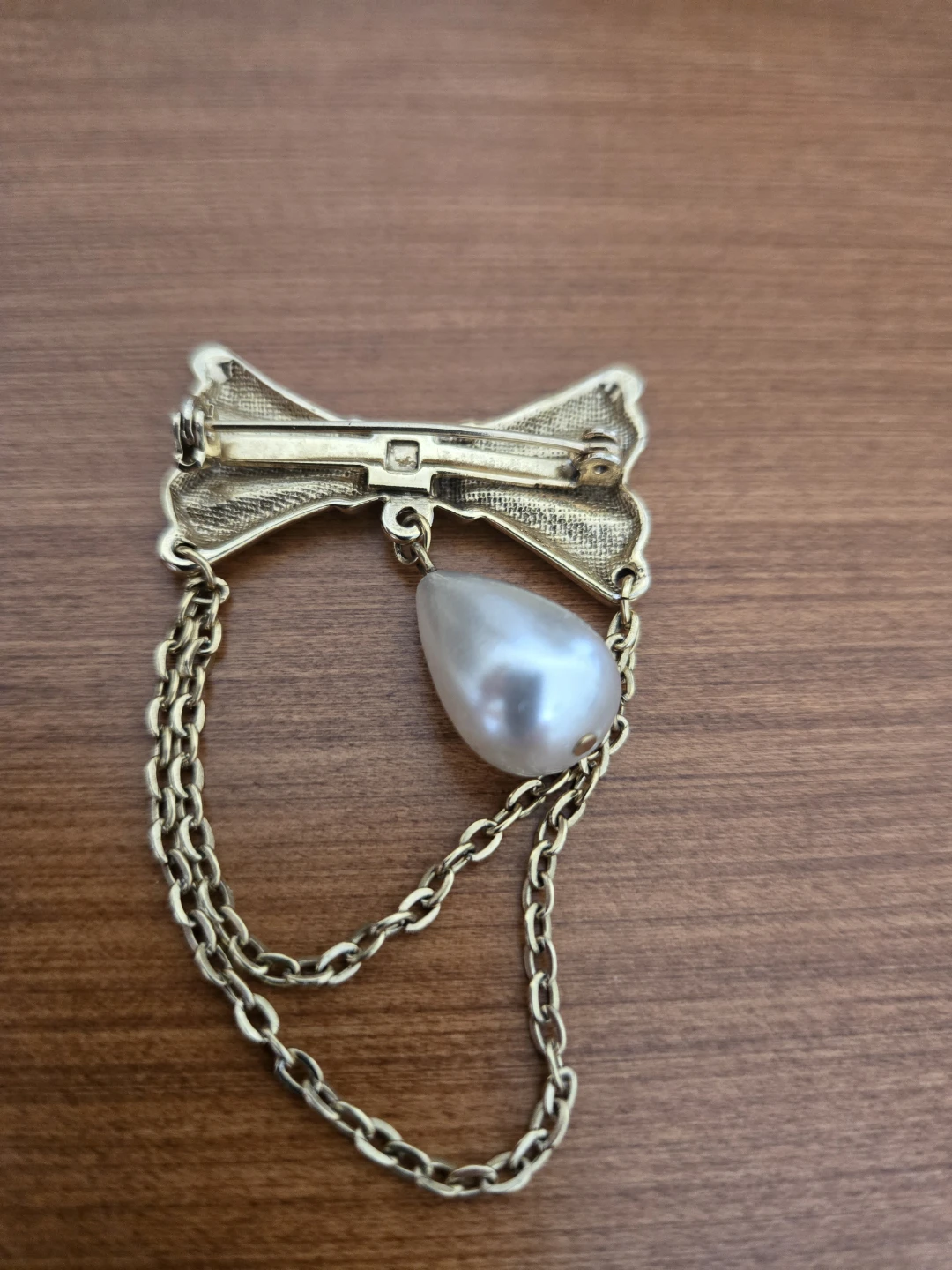 Vintage Gold Tone Colored  Brooches - photo 3