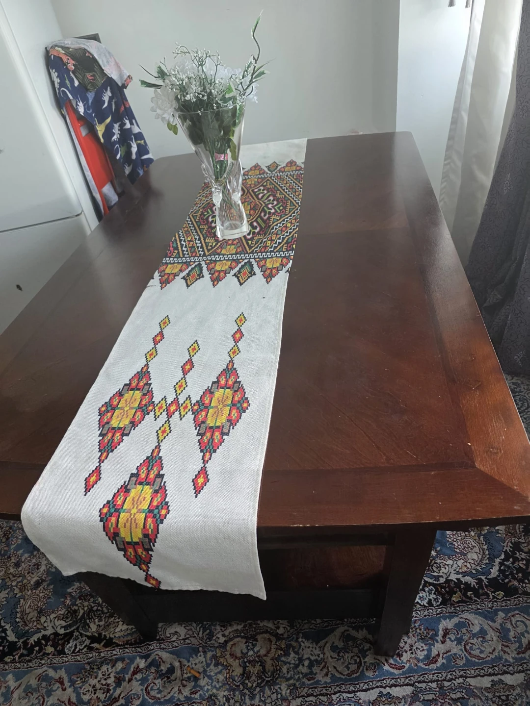 Dark Wood Dining Table - photo 3