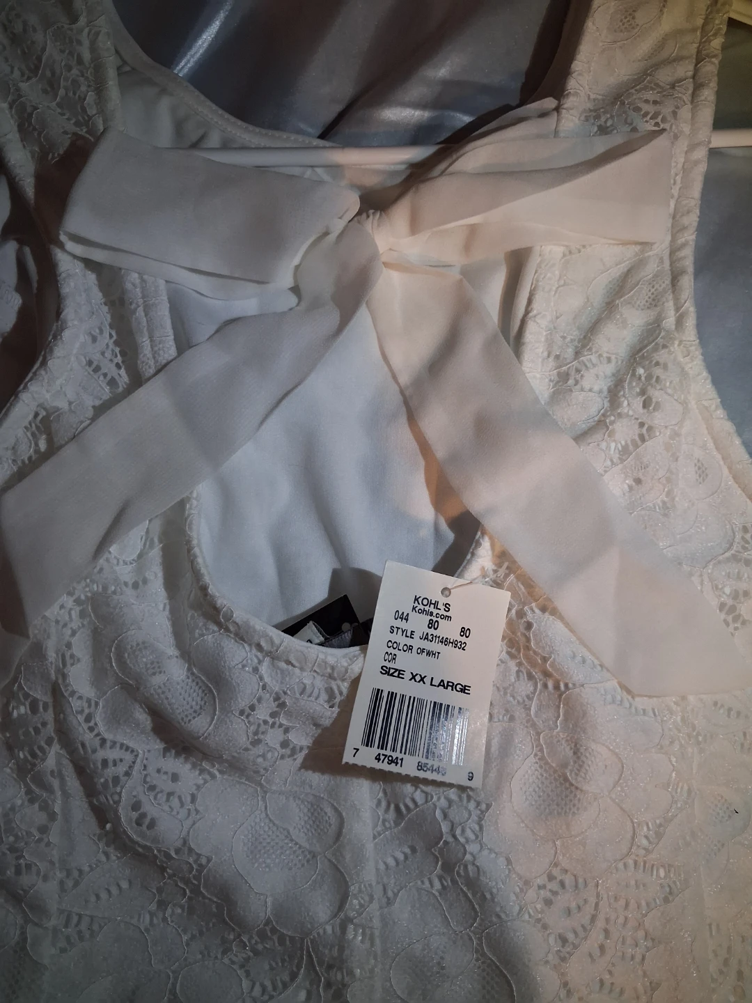 White Lace Dress - photo 3