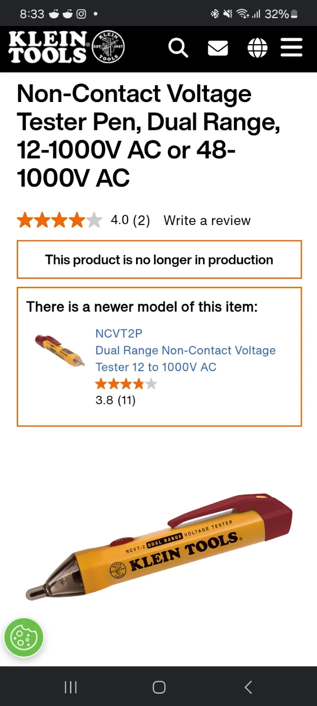 Voltage tester dual range - photo 2