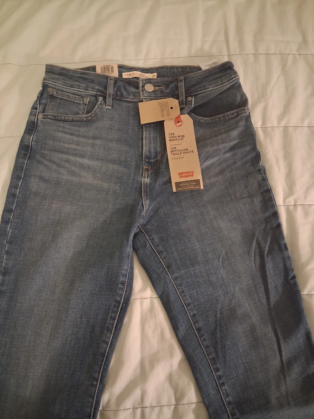 Levi's Women's 725 High Rise Bootcut Jeans Size 28 - photo 2