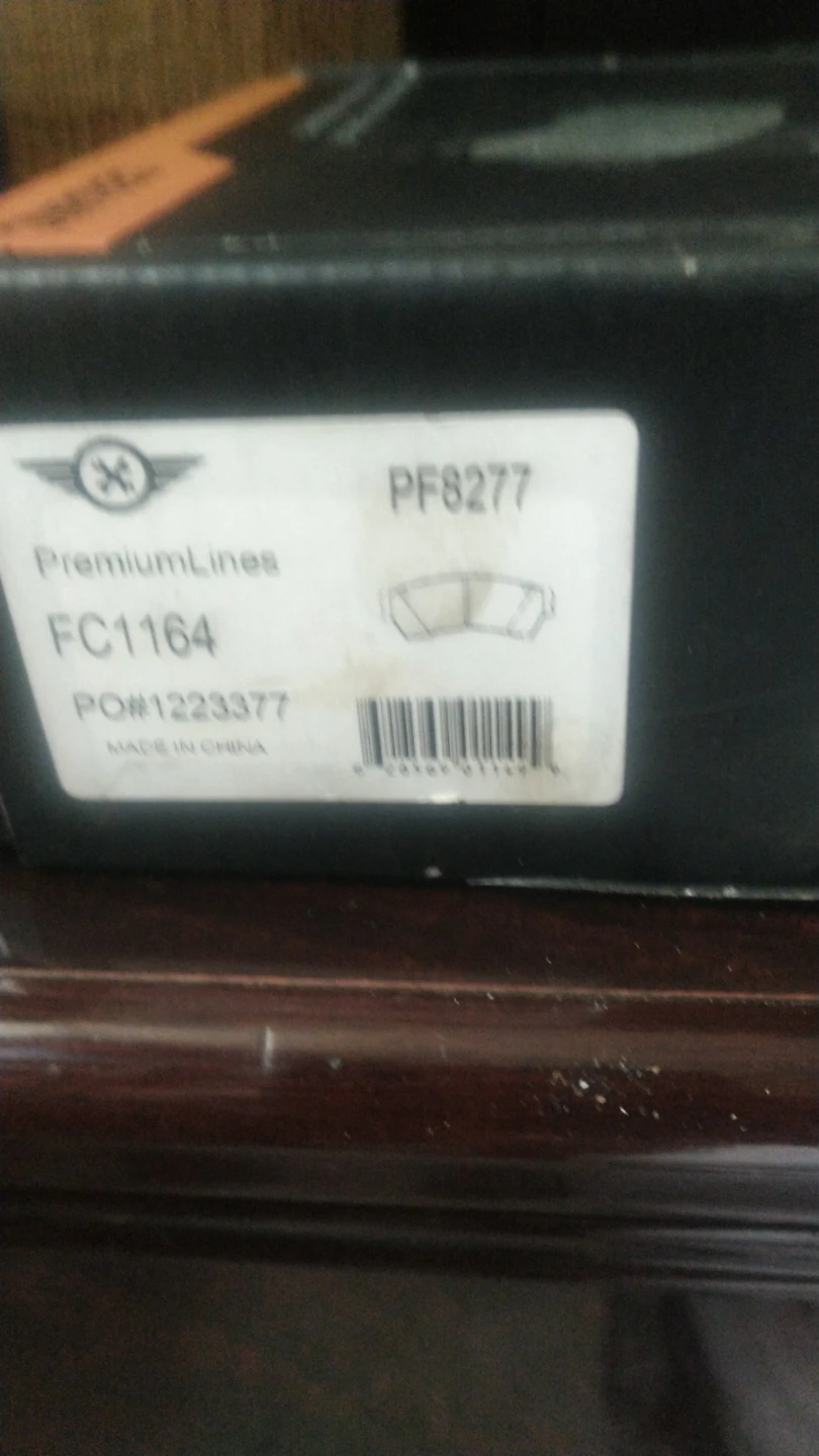 PremiumLines Ceramic Disc Brake Pads FC1164 - photo 2