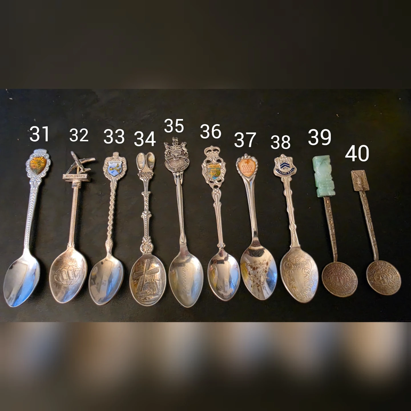 Set of 50 Souvenir Spoons - photo 4